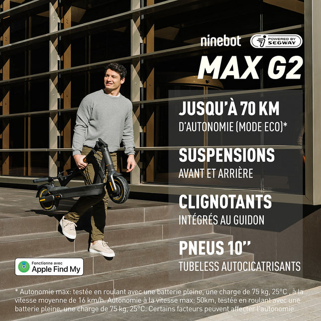 Trottinette électrique SEGWAY Max G2 E
