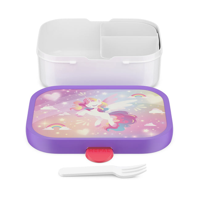 Bento MEPAL à déjeuner campus - unicorn glow