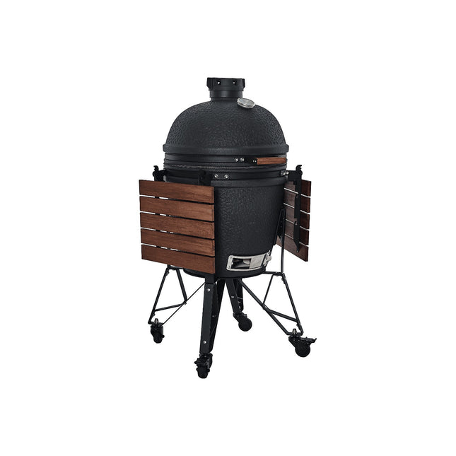 Barbecue charbon BASTARD BU201 Urban Large Complete noir sur chariot 57 cm