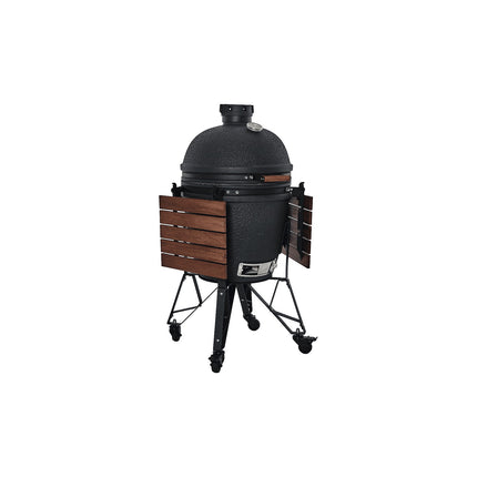 Barbecue charbon BASTARD BU201 Urban Large Complete noir sur chariot 57 cm