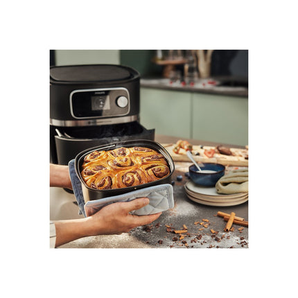 Airfryer PHILIPS HD9880/90 friteuse sans huile connectée Noir, Série 5000 8.3L