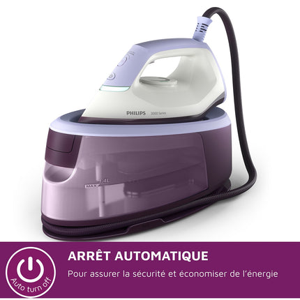 Centrale vapeur PHILIPS PSG3000/30 mauve 1,4L