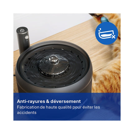 Fontaine à eau PHILIPS silencieuse Série Pet PAW3210/02 automatique noire 2.2L