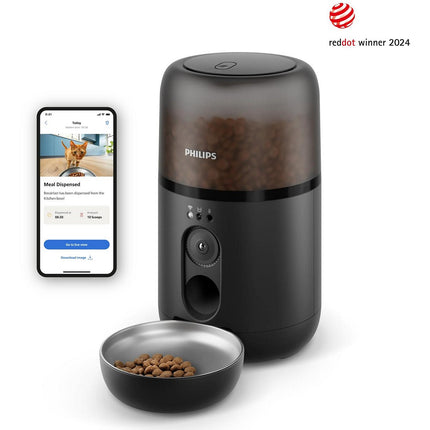 Distributeur de croquettes PHILIPS Série Pet PAW5320/02 connectée avec caméra