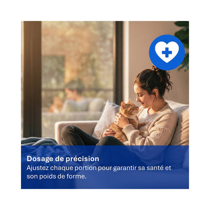 Distributeur de croquettes PHILIPS Série Pet PAW5320/02 connectée avec caméra