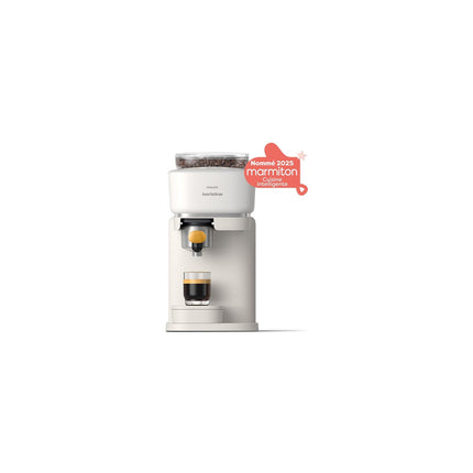 Machine à expresso PHILIPS Baristina BAR300/00 cafetière à grain Blanche