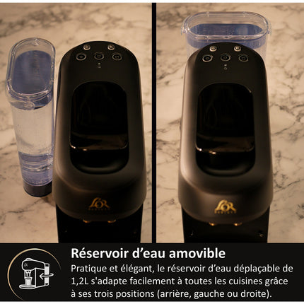 Cafetière à dosette PHILIPS L'Or Barista Absolu LM9512/20 – Cafés chauds ou glacés