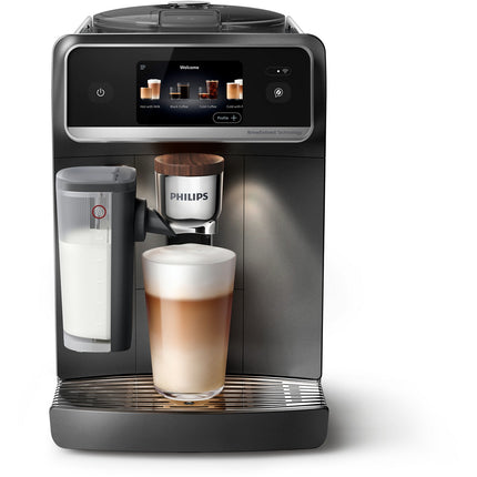 Expresso Broyeur PHILIPS Café Aromis EP8757/12 cafetière à grain SilentBrew LatteGo Pro Noire