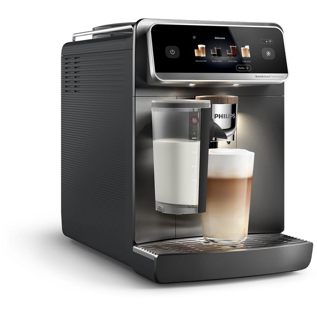 Expresso Broyeur PHILIPS Café Aromis EP8757/12 cafetière à grain SilentBrew LatteGo Pro Noire