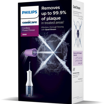 Hydropulseur PHILIPS Sonicare Powerflosser 3000 HX3826/31 sans fil