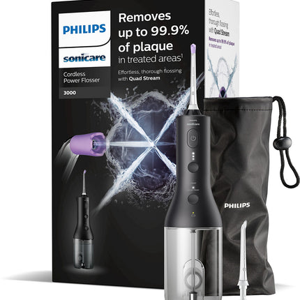 Hydropulseur PHILIPS Sonicare Powerflosser 3000 HX3826/33 sans fil