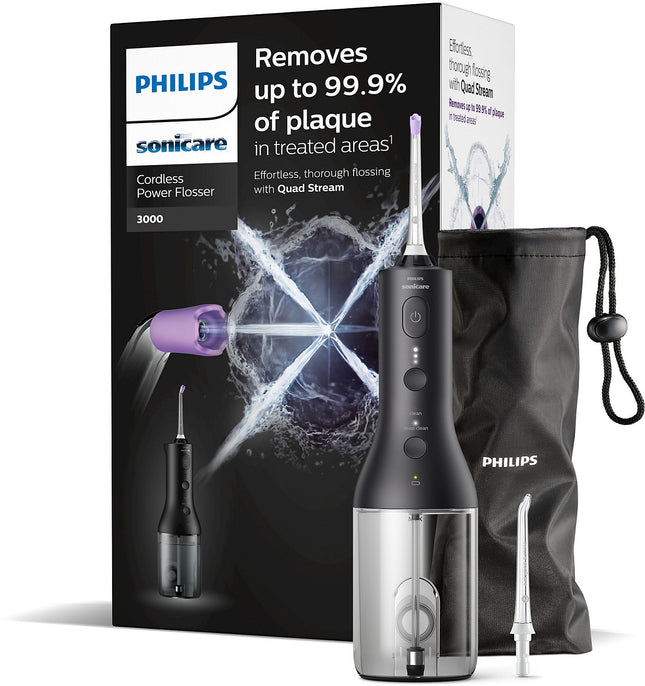 Hydropulseur PHILIPS Sonicare Powerflosser 3000 HX3826/33 sans fil