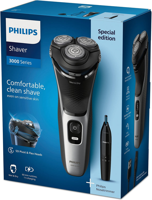 Rasoir électrique PHILIPS Série 3000 S3143/02