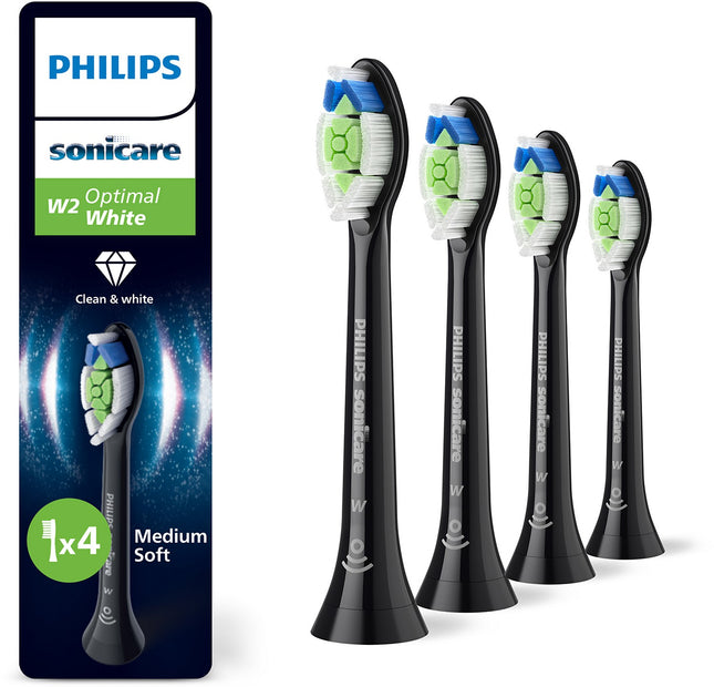 Brossette dentaire PHILIPS Sonicare lot de 4 - HX6064/88 white Optimal