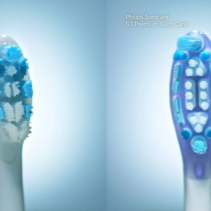 Brossette dentaire PHILIPS Sonicare lot de 4 - HX9054/87 white Gum Care - soin des gencives G3