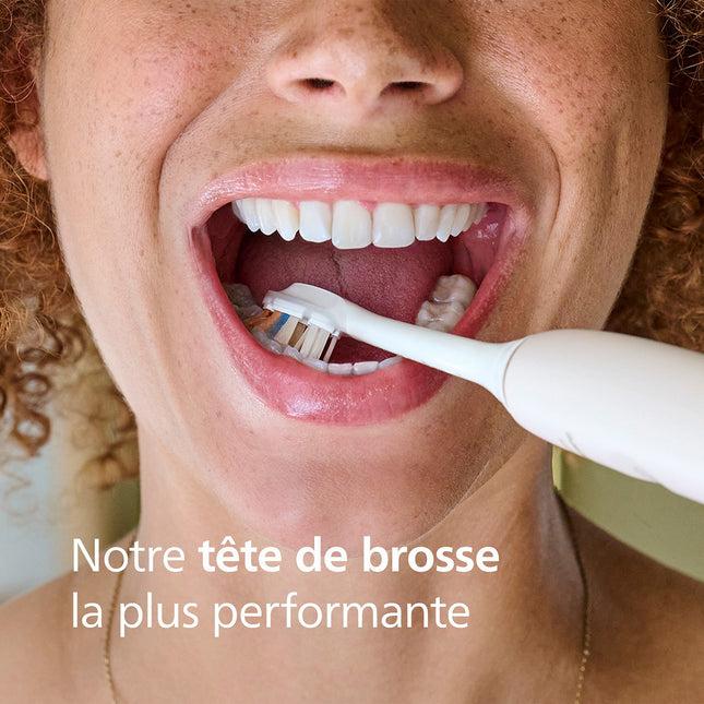 Brossette dentaire PHILIPS Sonicare lot de 4 - HX9094/87 white All in One A3