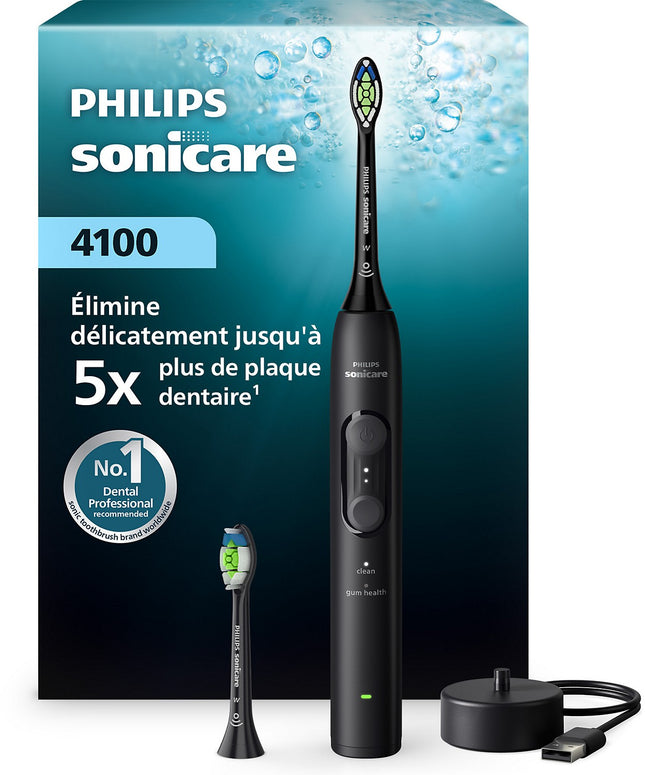 Brosse à dents électrique PHILIPS HX4042/52 Serie 4100 Noire