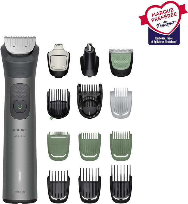 Tondeuse multi usages PHILIPS MG7921/15 Series 7000, 19 hauteurs de coupe, précision 0,2 mm, autonomie 120 mn