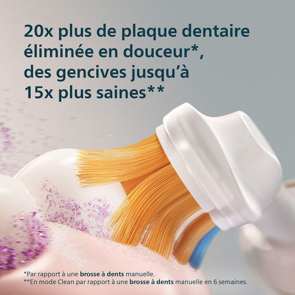 Brosse à dents électrique PHILIPS Sonicare Série 8500 HX8513/11 blanche