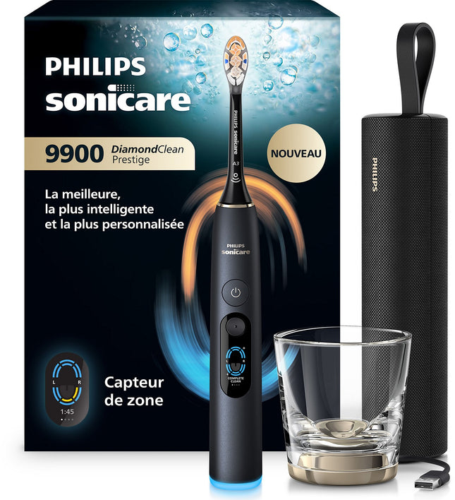 Brosse à dents électrique PHILIPS Sonicare DiamondClean Prestige 9900 HX9813/92