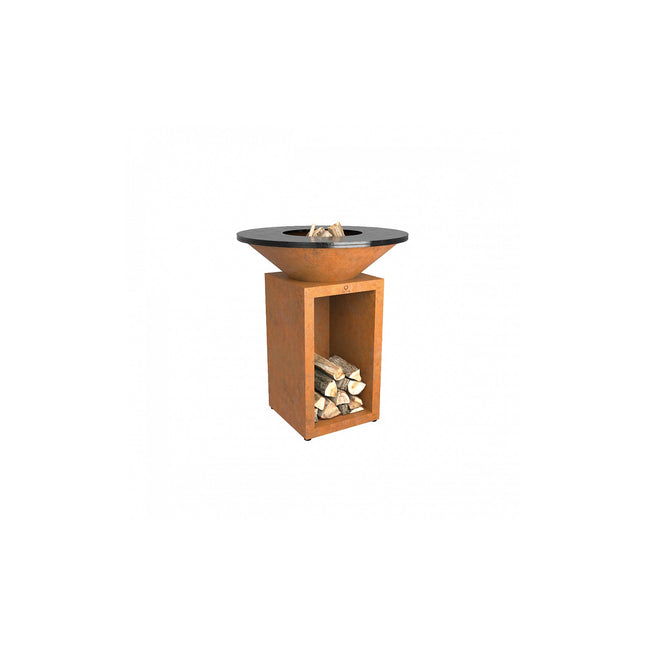 Brasero OFYR Classic Storage Corten 85 OC3C85