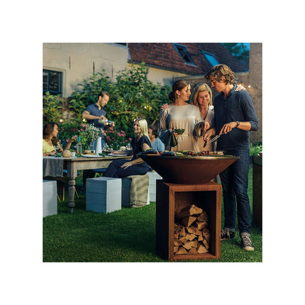 Brasero OFYR Classic Storage Corten 100 OC3C100
