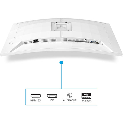 Ecran PC Gamer PHILIPS Evnia 34M2C5501A 34" Incurvé WQHD 180Hz Fast VA HDR 400 HDMI 2.1 Ambiglow