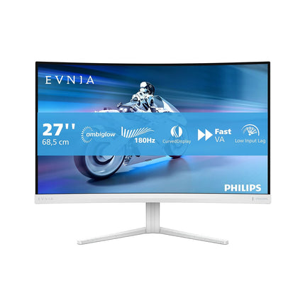 Ecran PC Gamer PHILIPS Evnia 27M2C5201L 27" Incurvé Full HD 180Hz Rapid VA HDR10 Ambiglow