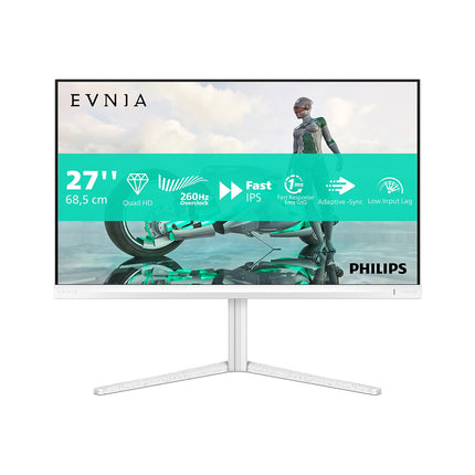 Ecran PC Gamer PHILIPS Evnia 27M2N3501PA/00 27" QHD 260Hz Fast IPS HDR10 Ambiglow