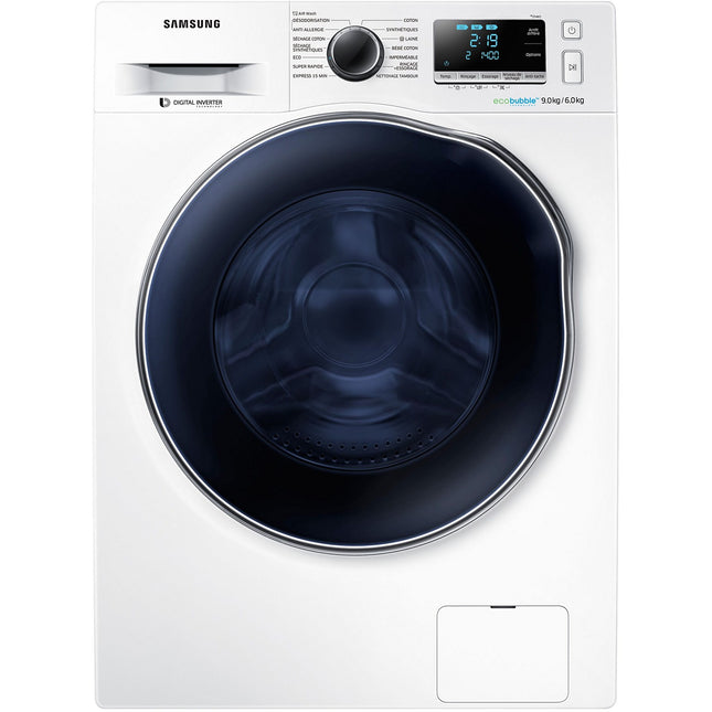 Lave linge séchant hublot SAMSUNG WD90J6A10AW Air Wash Reconditionné