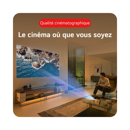 Vidéoprojecteur portable LG HU710PB CineBeam Q