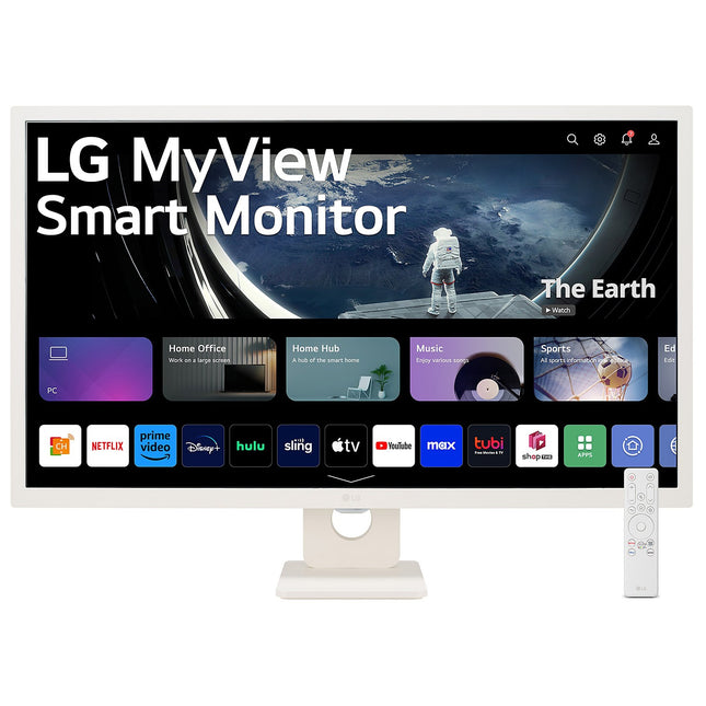 Ecran PC LG Smart Moniteur 32SR50F-W Plat 32'' IPS