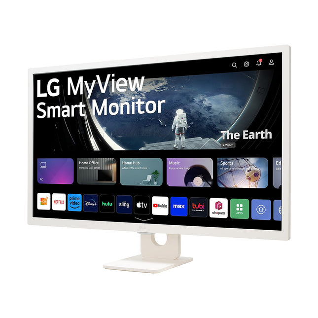 Ecran PC LG Smart Moniteur 32SR50F-W Plat 32'' IPS