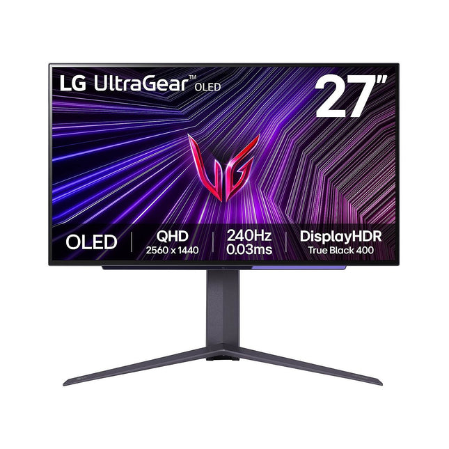 Ecran PC Gamer LG UltraGear 27GS95QE-B Plat 27'' OLED