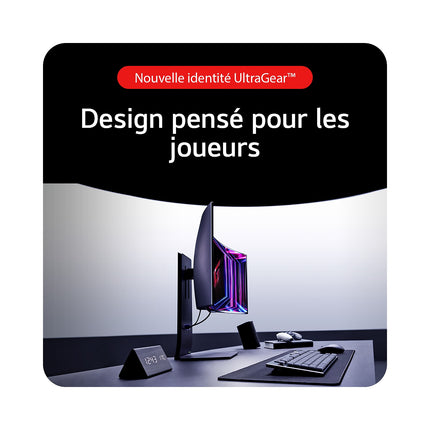 Ecran PC Gamer LG UltraGear 34GS95QE-B Incurve 34'' OLED