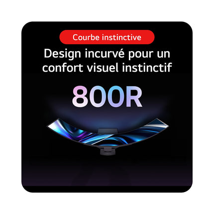 Ecran PC Gamer LG UltraGear 34GS95QE-B Incurve 34'' OLED