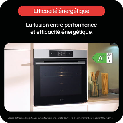 Four encastrable LG WS9D7672CS SteamAssist