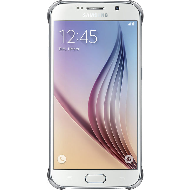 Coque SAMSUNG Galaxy S6 transparente silver
