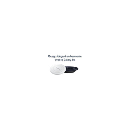 Chargeur SAMSUNG Pad Induction design S7-S8-S9 blanc