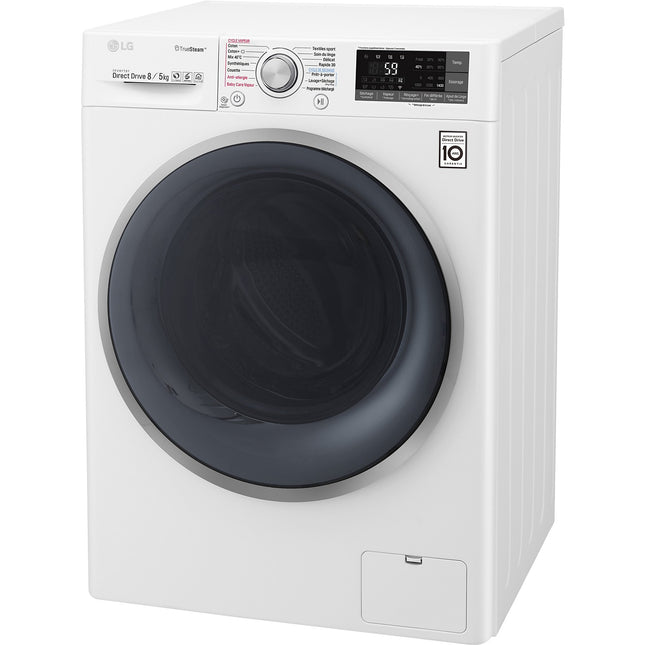 Lave linge séchant hublot LG EX-F854J71WRH Reconditionné