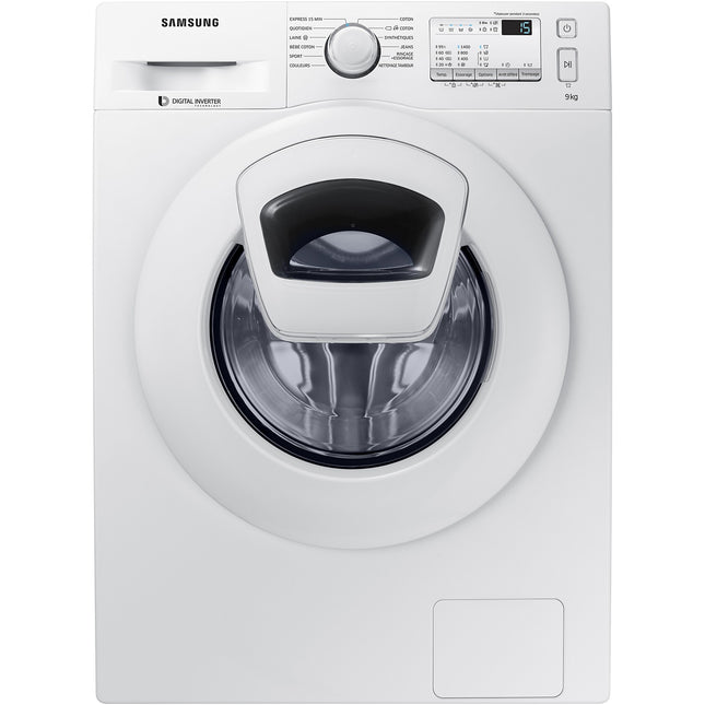 Lave linge hublot SAMSUNG ADD WASH WW90K4437YW Reconditionné