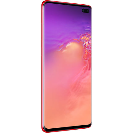 Smartphone SAMSUNG Galaxy S10+ Rouge 128 Go Reconditionné
