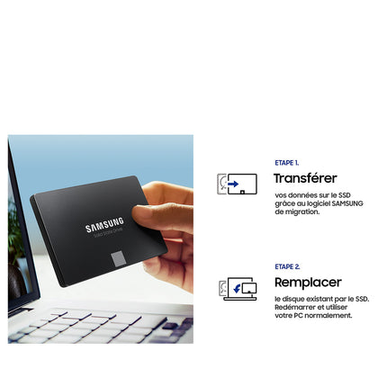Disque dur SSD interne SAMSUNG 870 EVO 250Go