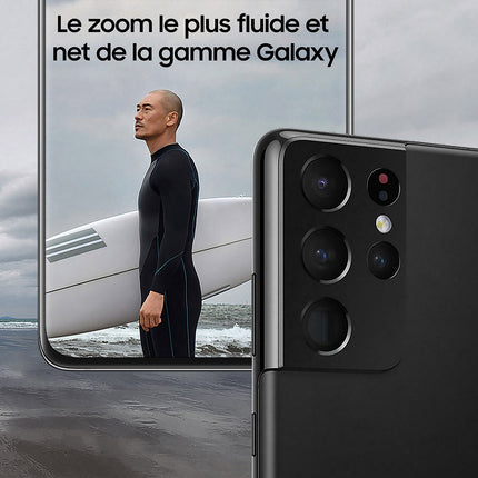 Smartphone SAMSUNG Galaxy S21 Ultra Noir 256 Go 5G Reconditionné