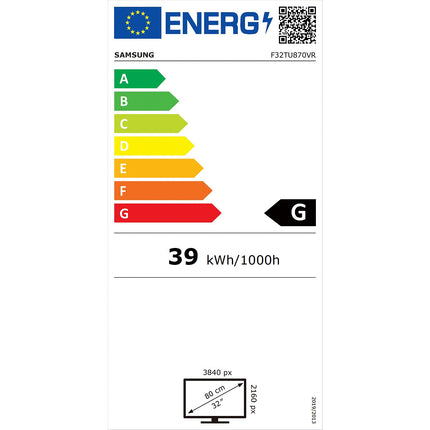 Ecran SAMSUNG F32TU870VR