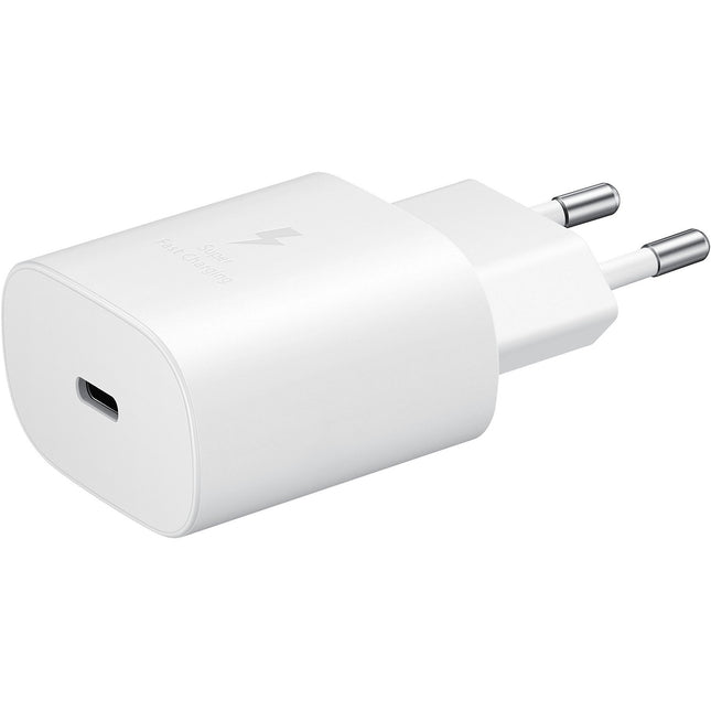 Chargeur secteur SAMSUNG Ultra rapide 25W USB-C Blanc