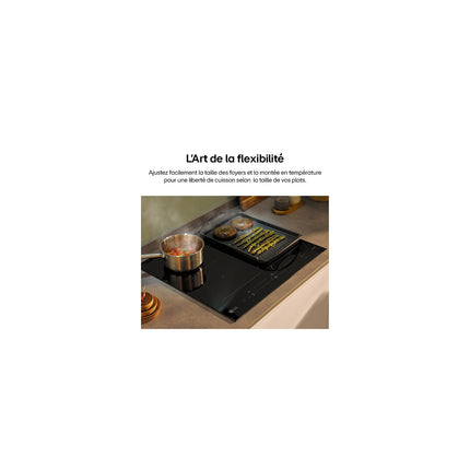 Plaque induction LG CBIZ2437B DualFlex