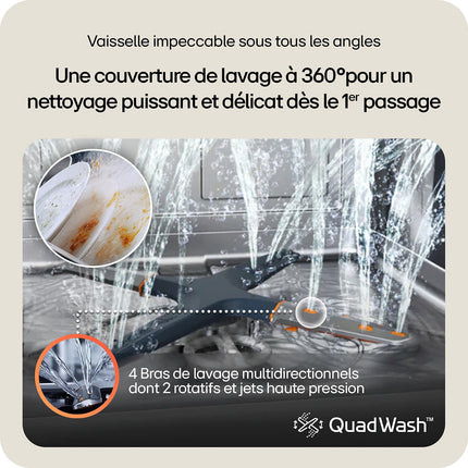 Lave vaisselle encastrable LG DB475TXS TrueSteam