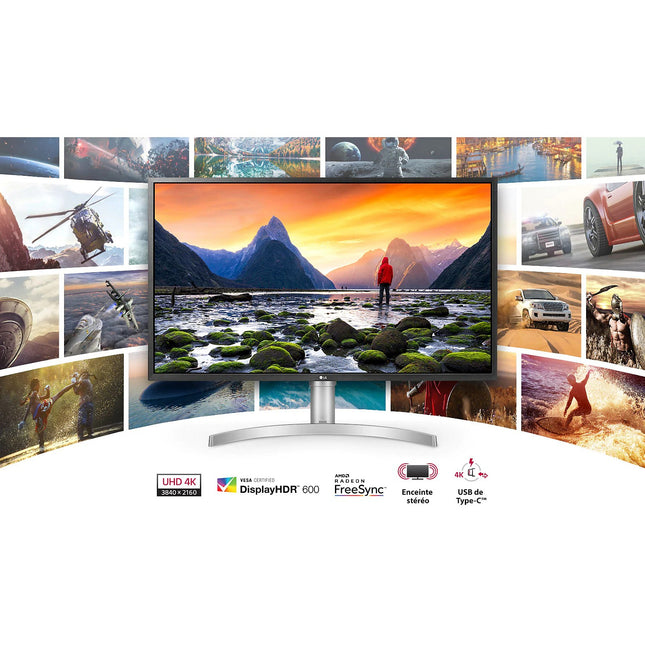 Ecran LG 32UL750P-W Plat 32'' VA