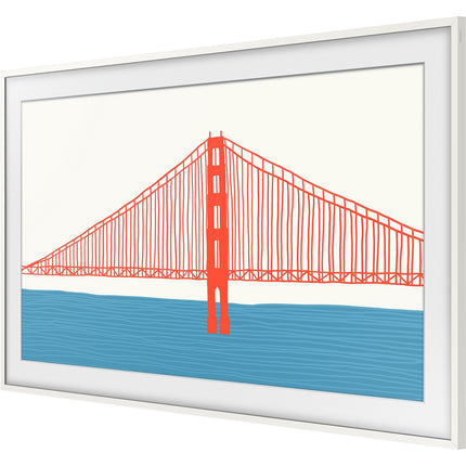 Cadre The Frame SAMSUNG 55'' Blanc biseauté